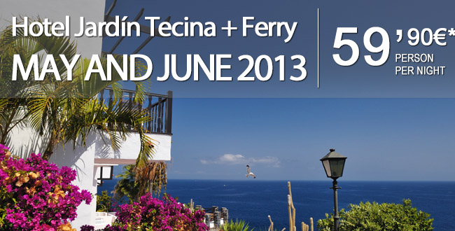 Hotel Jardín Tecina + Ferry