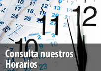 CONSULTA NUESTROS HORARIOS