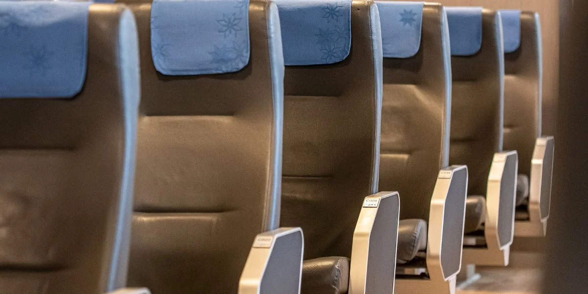 Zona de butacas a bordo del ferry Buenavista Express