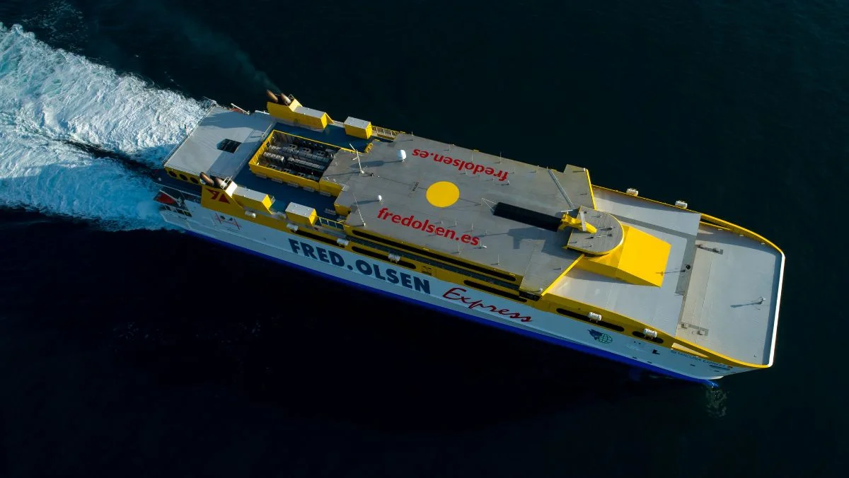 Ferry Betancuria Express de la naviera Fred. Olsen Express