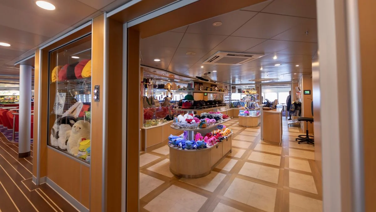 Boutique a bordo del Betancuria Express