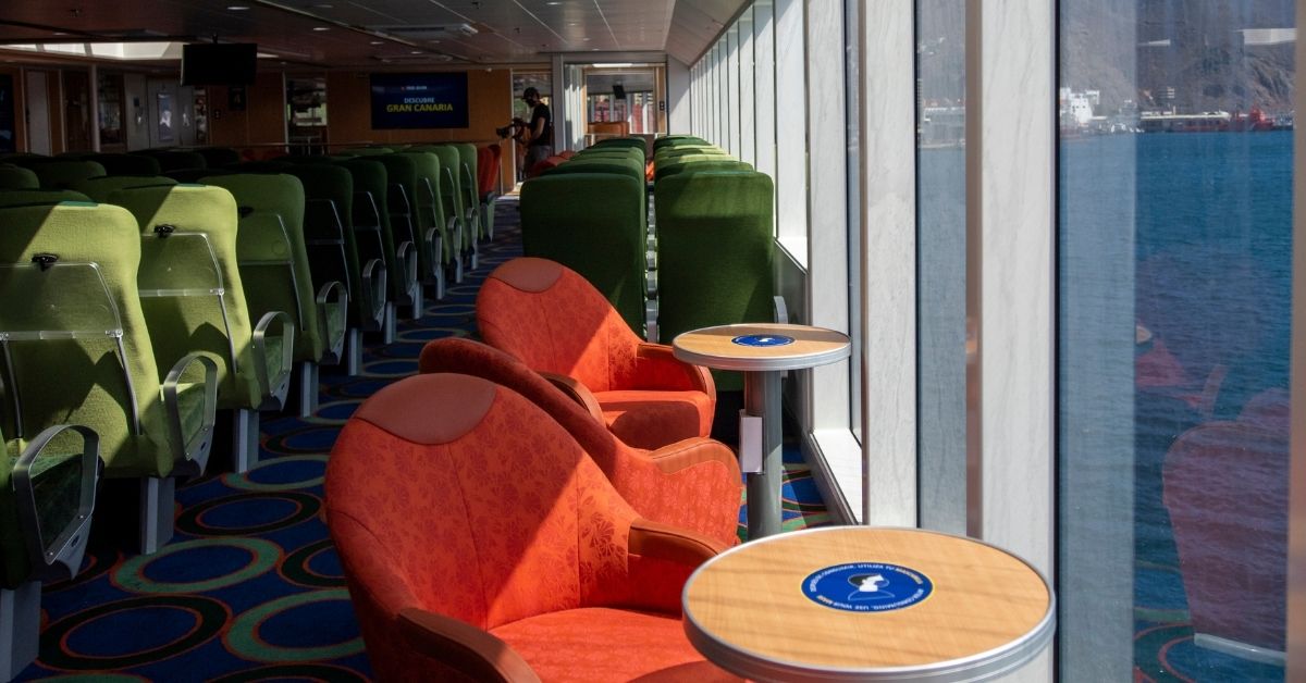 Butacas vistas al mar