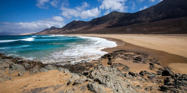 Playa de Cofete en Fuerteventura