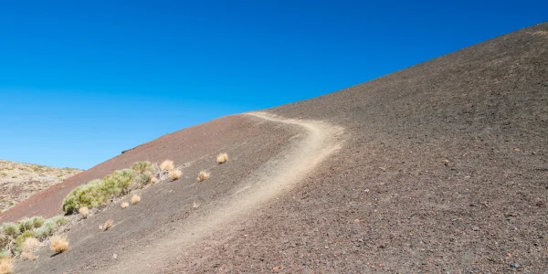 Panorámica del Sendero de las 7 Cañadas en el Parque Nacional del Teide, Tenerife