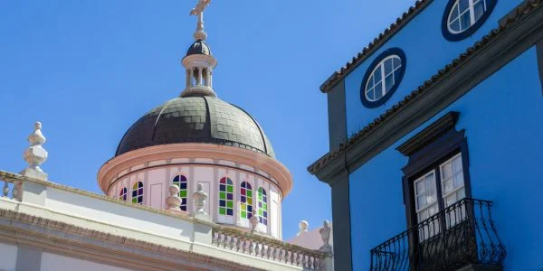 Plaza y edificios históricos de La Laguna en Tenerife