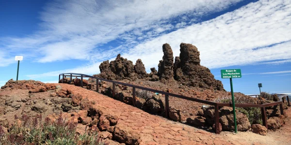 Roque de los Muchachos con vistas a la Caldera de Taburiente en La Palma
