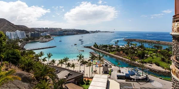 playas sur de gran canaria amadores