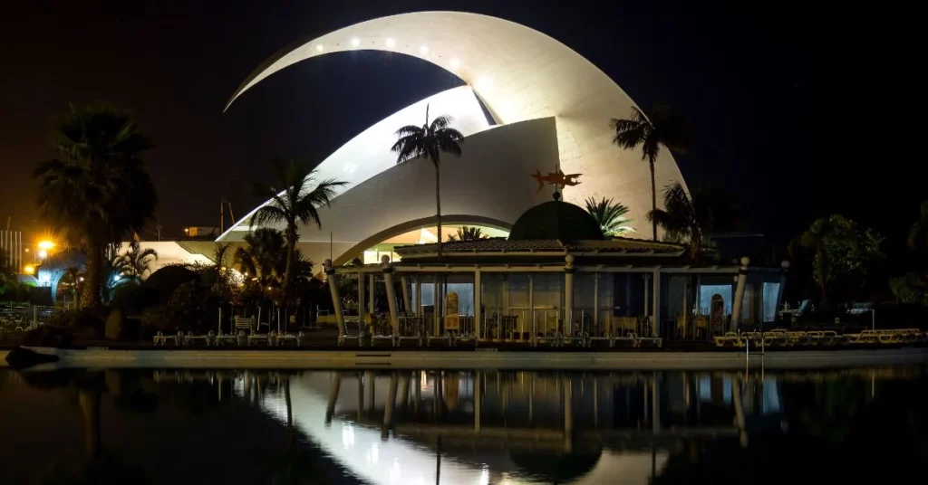 Centro urbano y puerto de Santa Cruz de Tenerife, Canarias