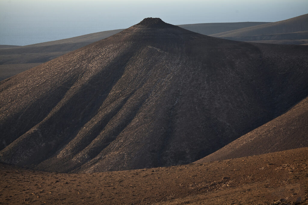 Paisaje volcánico en Fuerteventura