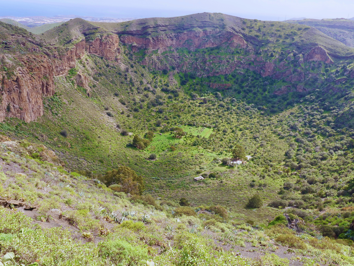 Caldera de Bandama en Gran Canaria