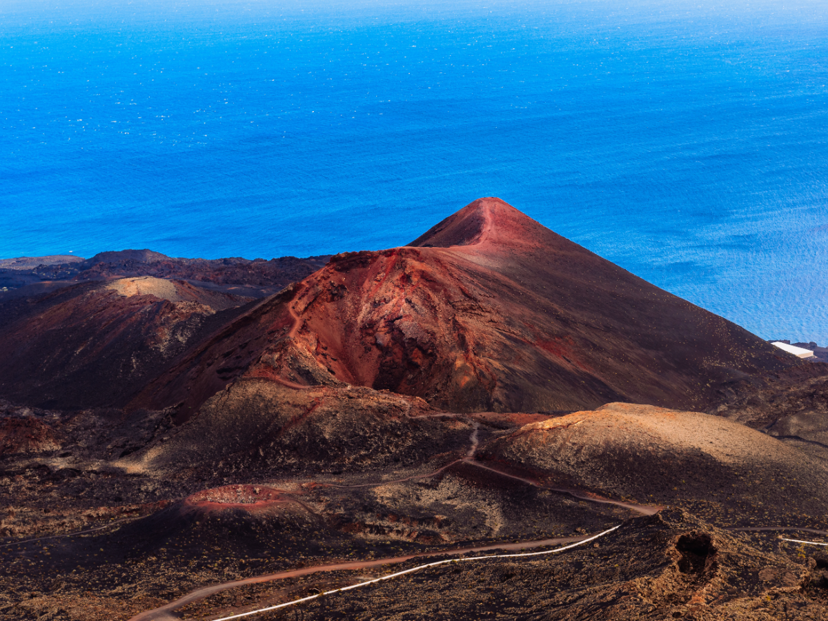 Volcán Teneguía en La Palma