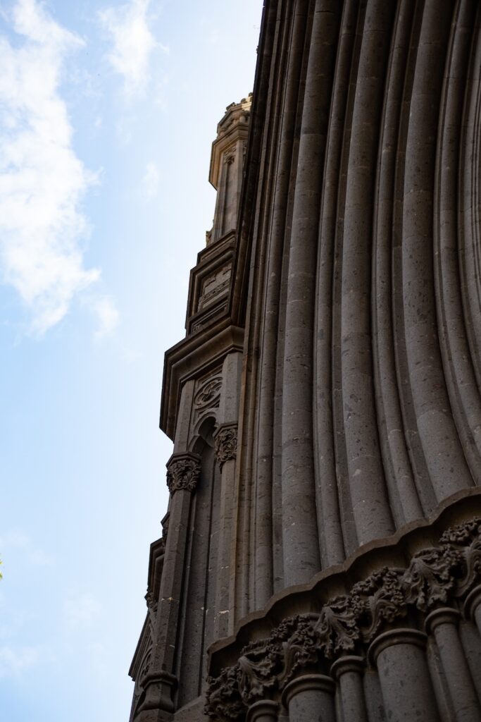 Detalle del Arco de la Catedral de Arucas