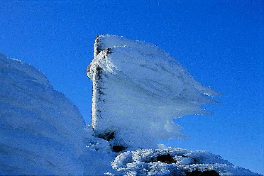 Crestería de la Caldera de Taburiente. Juan Jesús Santos. Años 90.