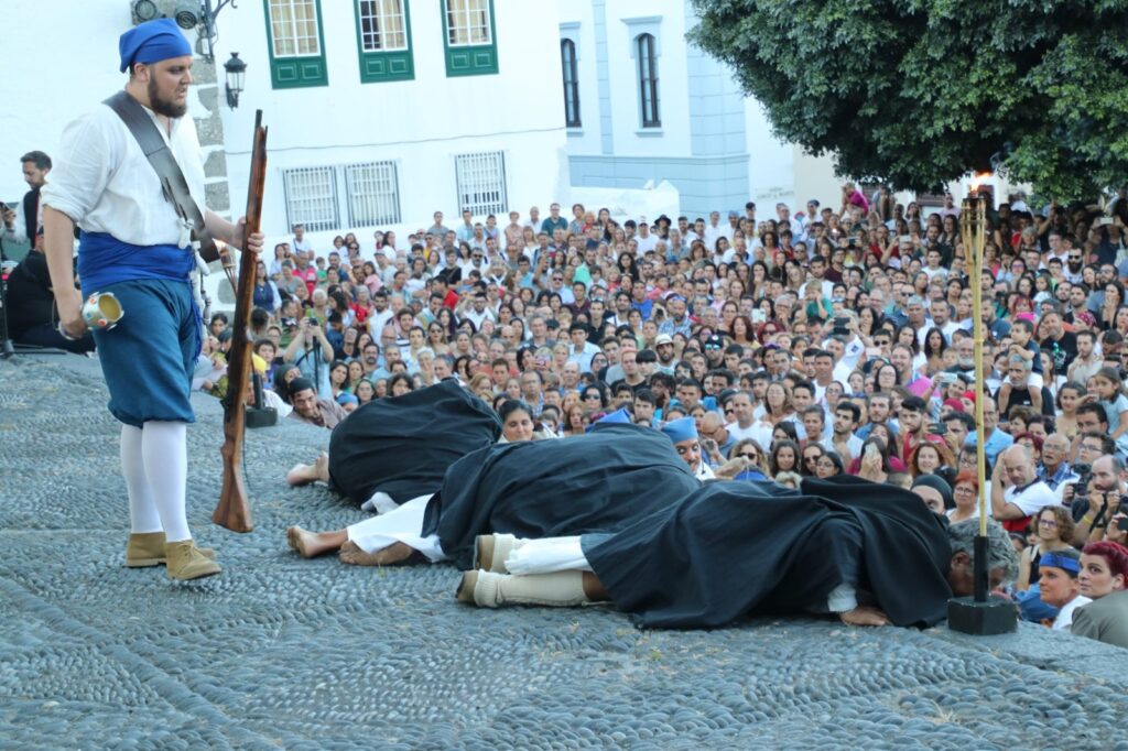 Celebración del Día del Corsario en Santa Cruz de La Palma