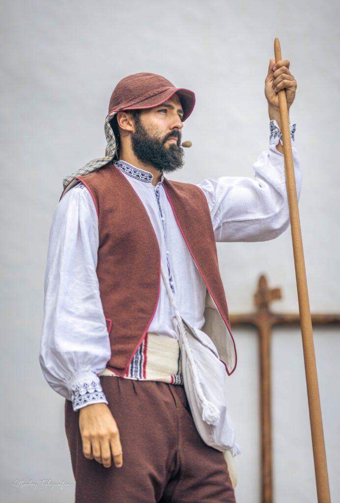 Actor palmero en el Día del Corsario