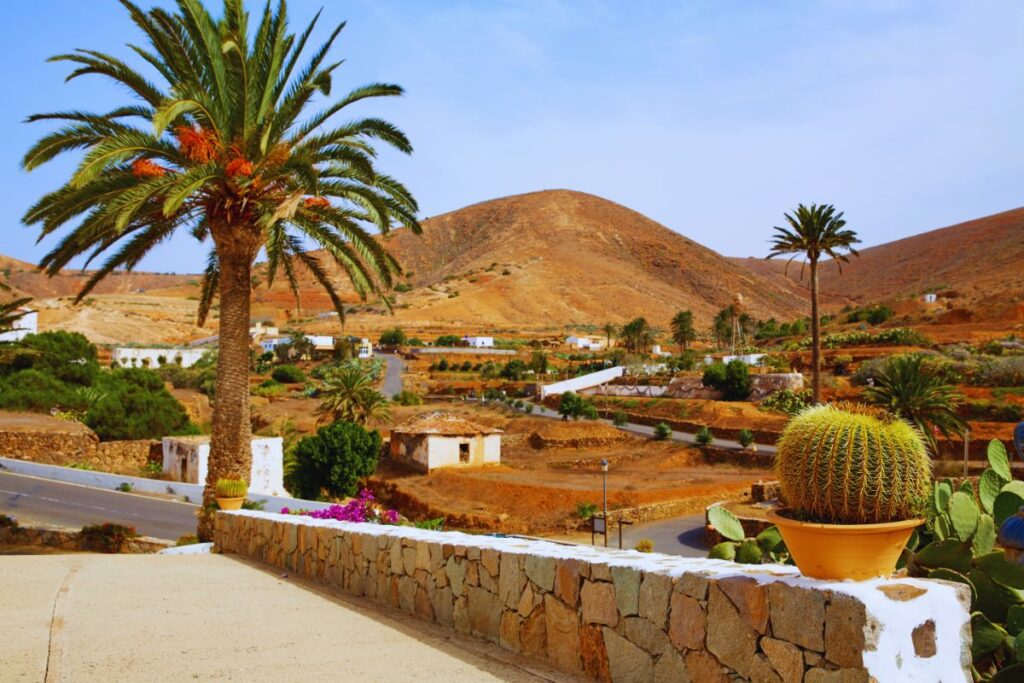 Pueblo de Betancuria en Fuerteventura