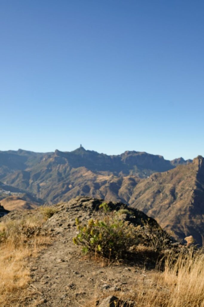 Montañas y senderos en Artenara