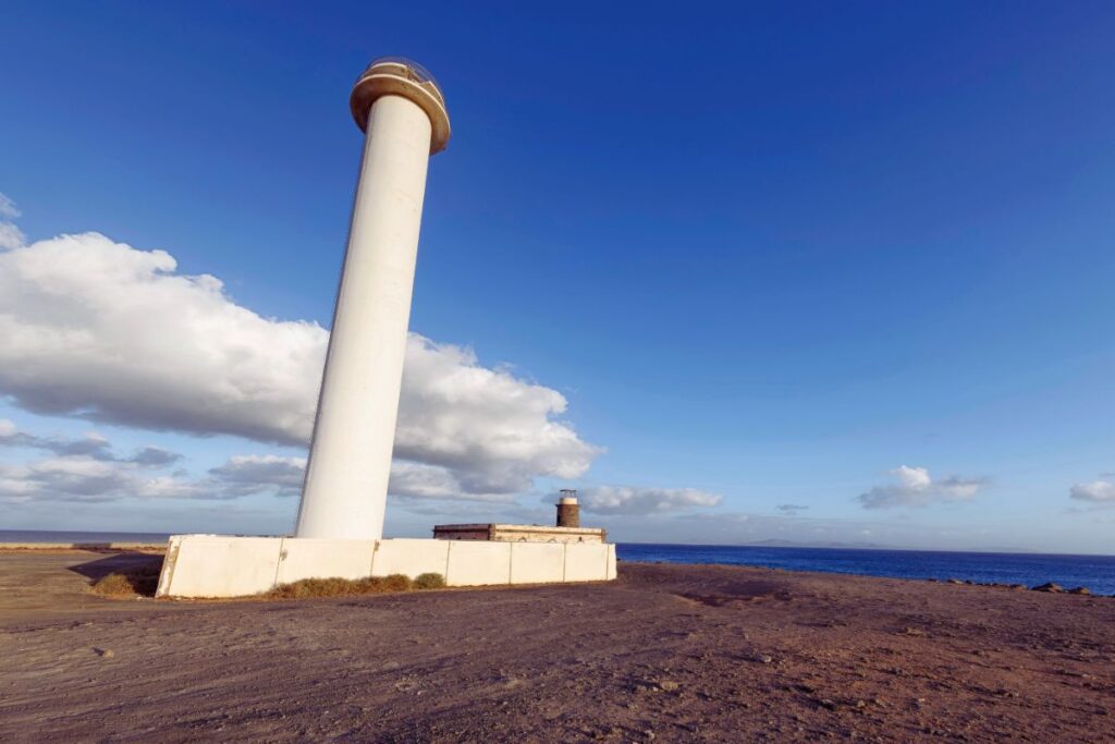 Faro Pechiguera, en la costa sur deLanzarote