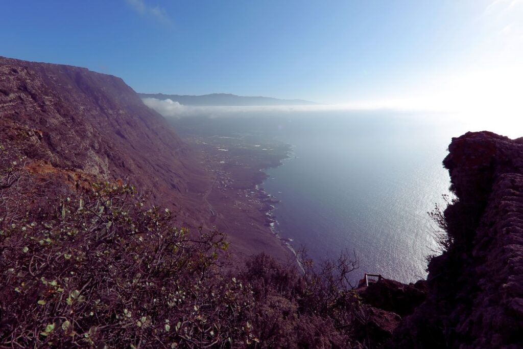 Vista desde el Mirador de La Peña en El Hierro