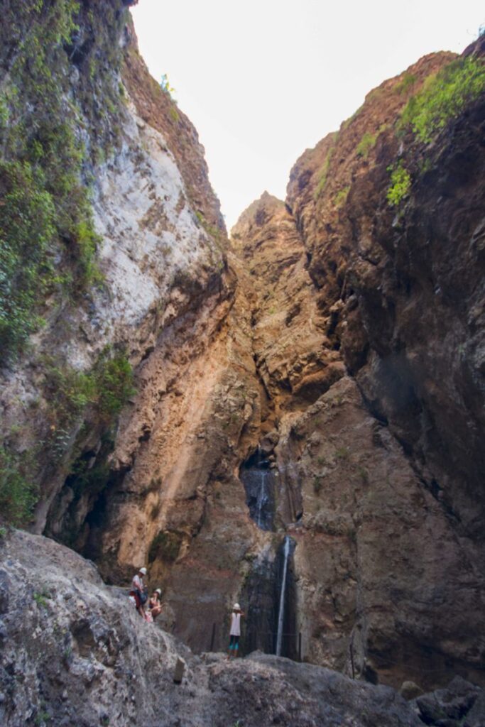 Salto de Agua en el Barranco del Infierno
