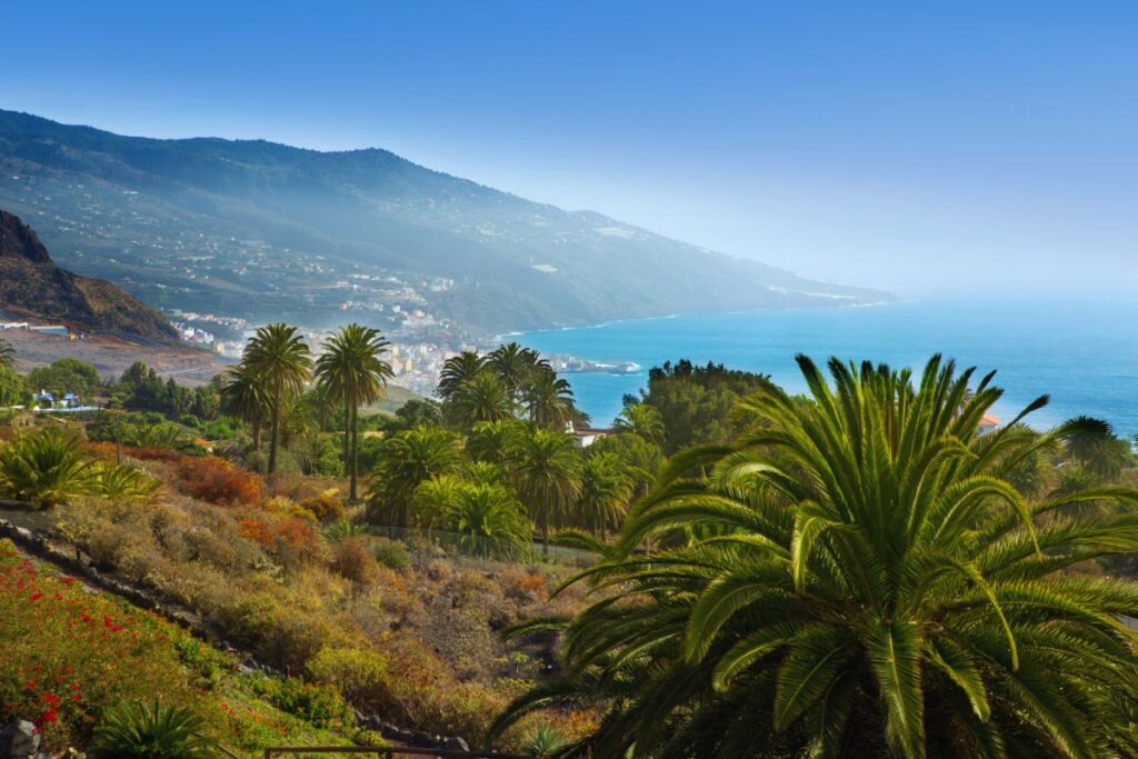 Litoral de La Palma hacia Santa Cruz de La Palma