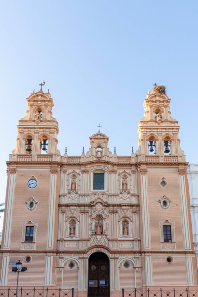 Fachada de la Catedral de Huelva