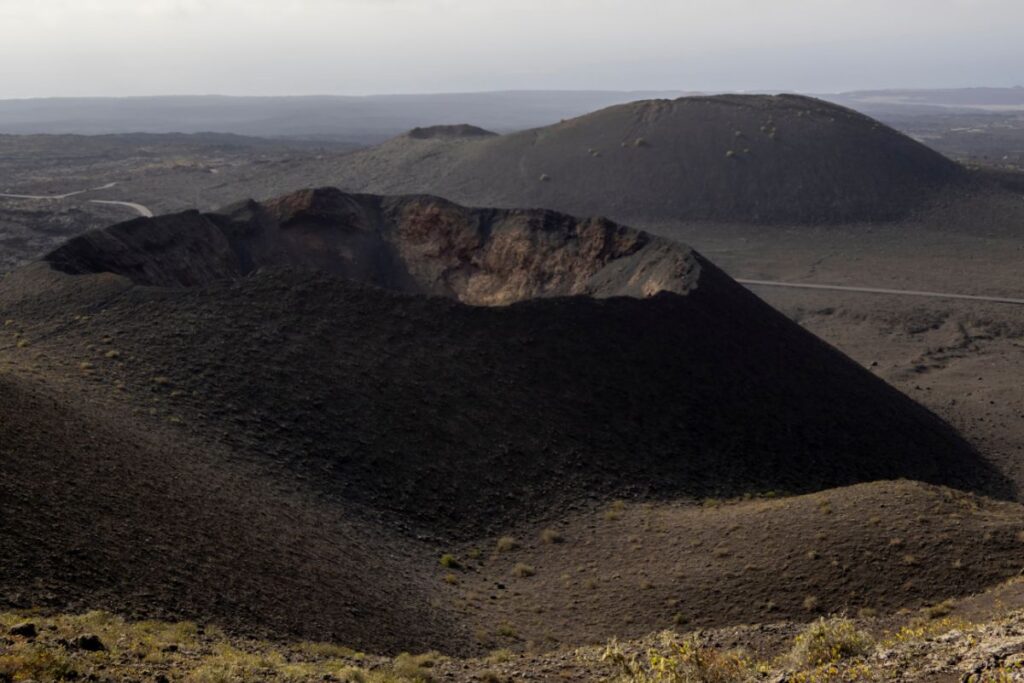 Cráteres de las montañas del fuego de Timanfaya