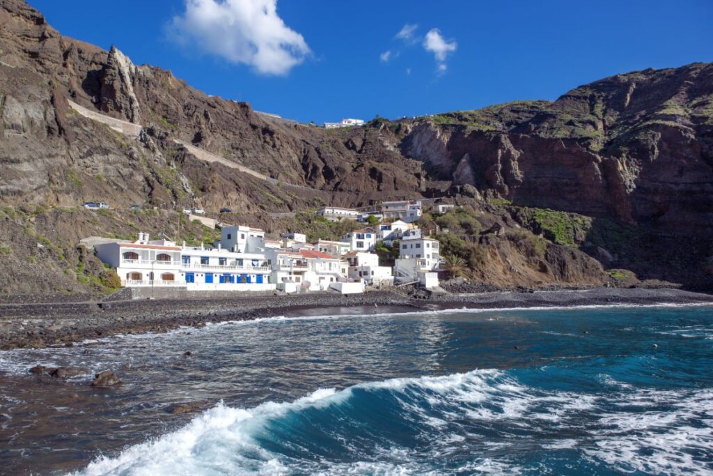 Playa de la Alojera en La Gomera