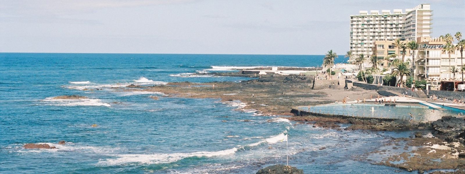 Vista del pueblo de la Punta del Hidalgo, en Tenerife