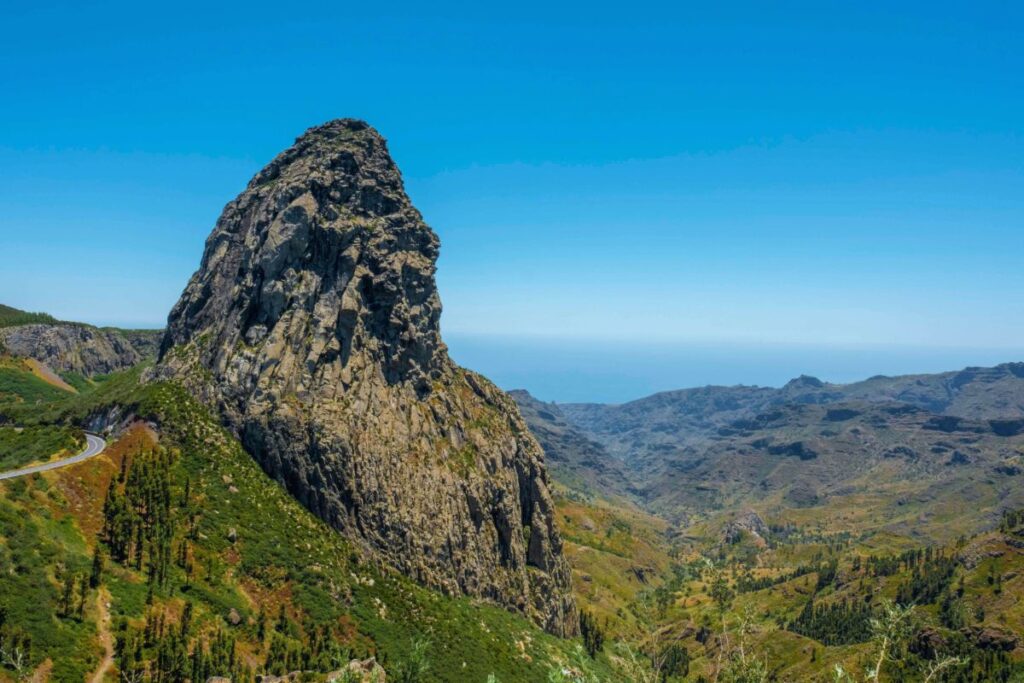 Roque Agando en la Gomera
